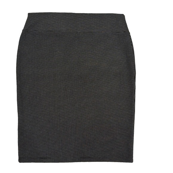 Jules & Leopold Pencil Straight Skirt Women M 8 10 Check Dot Pull On Office Work - Picture 4 of 5